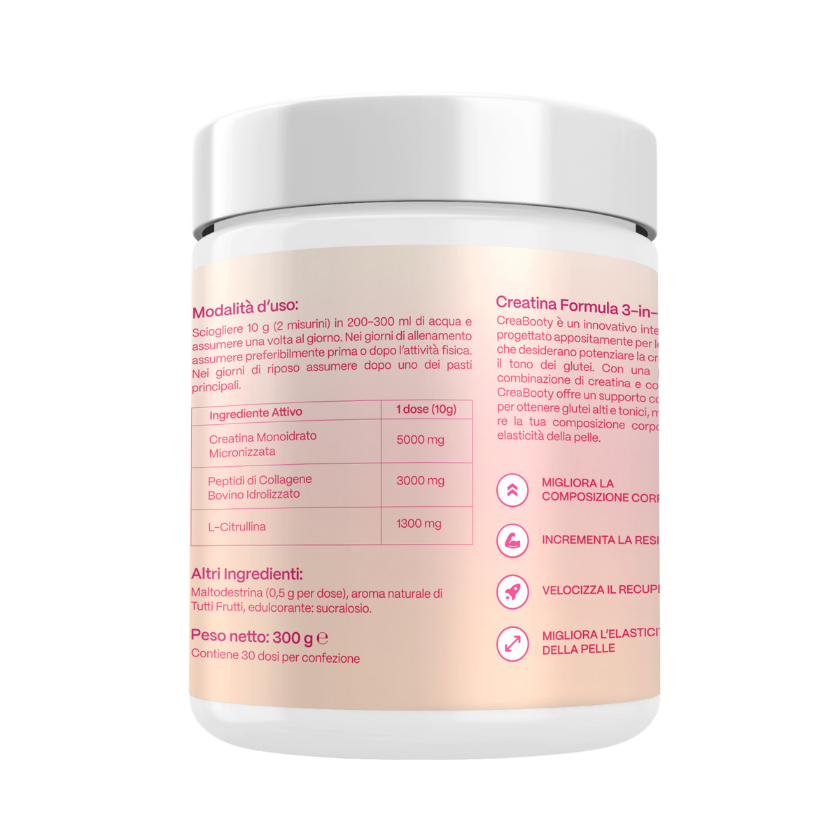 Formula Creatina 3-in-1 "Crea Booty"